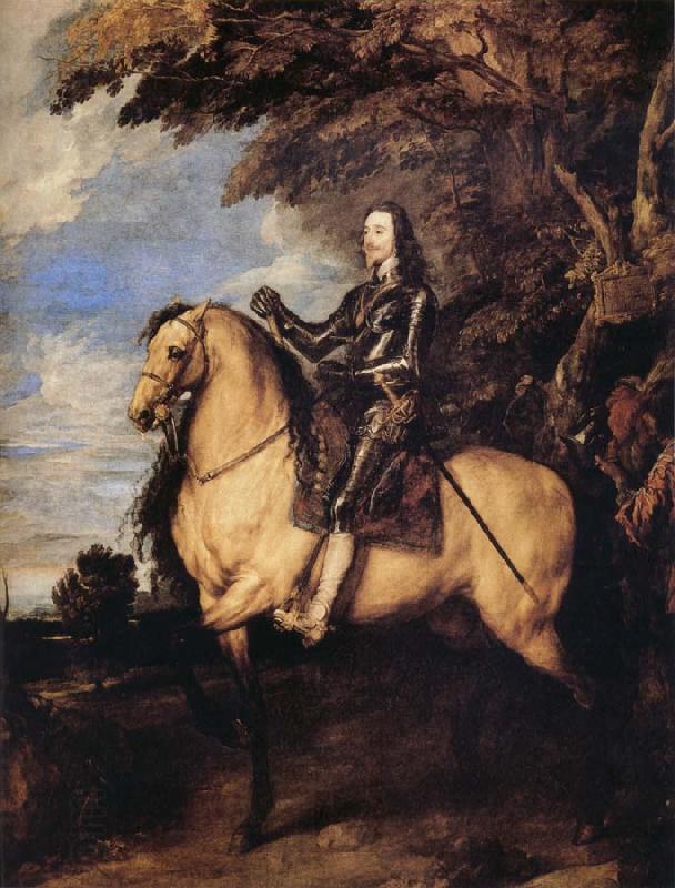 Anthony Van Dyck Equestrain Portrait of Charles I China oil painting art